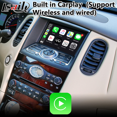 Carplayの無線人間の特徴をもつ自動車とのInfiniti EX35のためのLsailtの人間の特徴をもつマルチメディアのビデオ インターフェイス