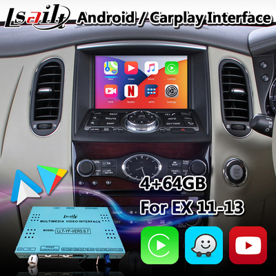 GPSの運行NetFlix YandexのInfiniti EX37のためのLsailt人間の特徴をもつCarplayのインターフェイス