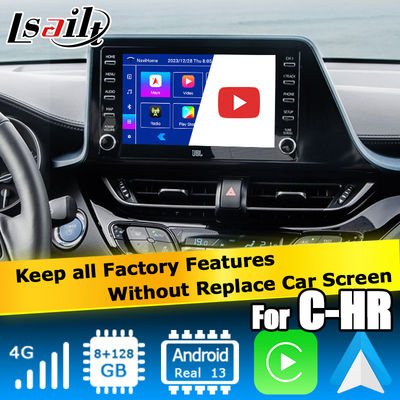 トヨタ C-HR CHR Android 13 マルチメディアインターフェース Android Auto CarPlay 対応