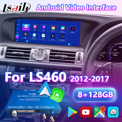 Lsailt 8+128GB アンドロイド マルチメディア ビデオ インターフェイス 2012-2017 レクサス LS460 LS 600h 460L
